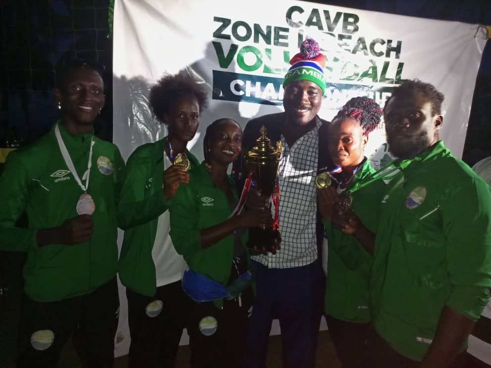 Sierra Leone women wins Beach Volleyball Zonal Championship