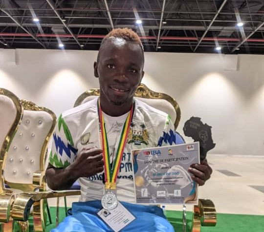 Kanu grabs silver medal in AFBC Zone-2 Boxing Championship